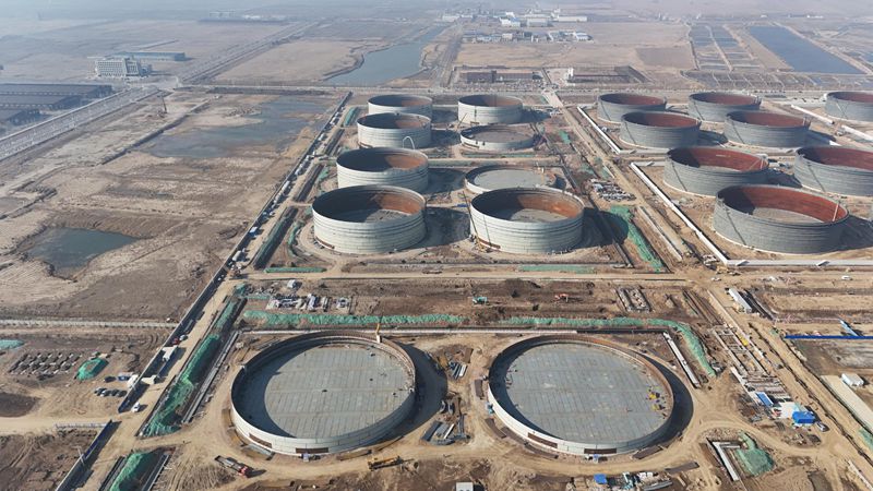 辽宁振华大有能源基地原油罐区工程